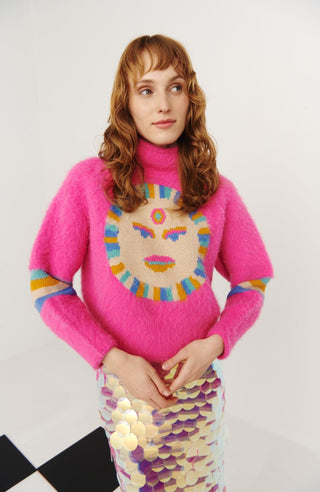 Mont Blanc sweater pink - CELIA B