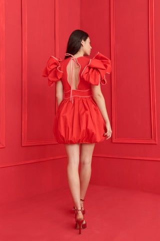 Orbit Dress Red - CELIA B