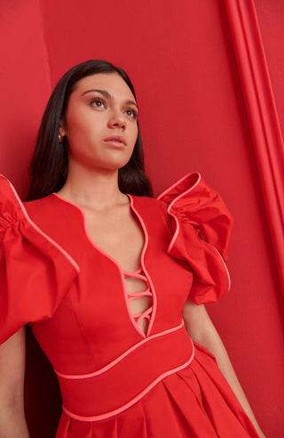 Orbit Dress Red - CELIA B