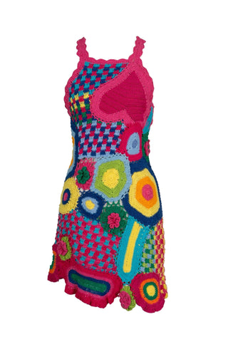 celia b crochet dress Abacaxi Dress L