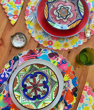 SET OF 2 ROUND PLACE MAT - CELIA B