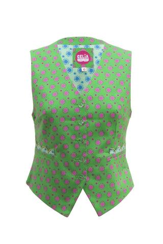 TAVORA VEST GREEN - CELIA B