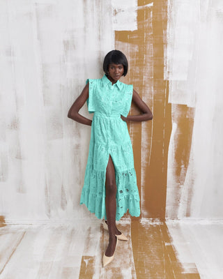 Vian Dress turquoise - CELIA B