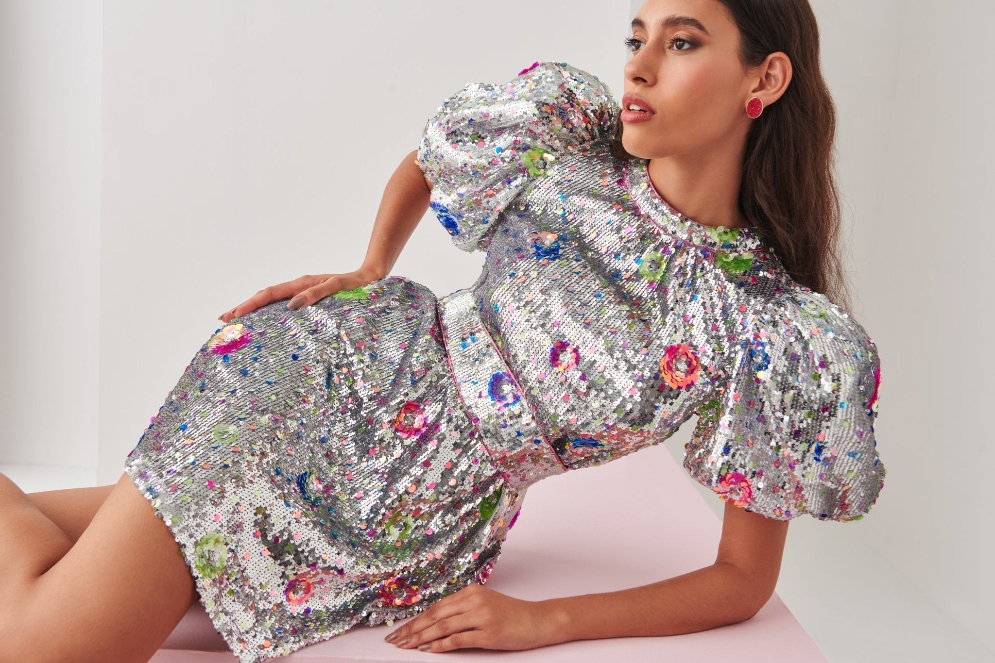 celia b dress sequin Celia B Galene Dress TrenLend