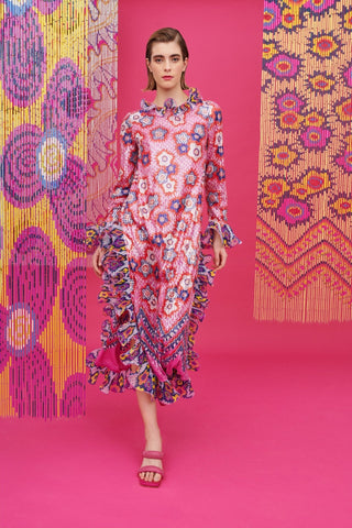 ZANDRA DRESS PINK - CELIA B