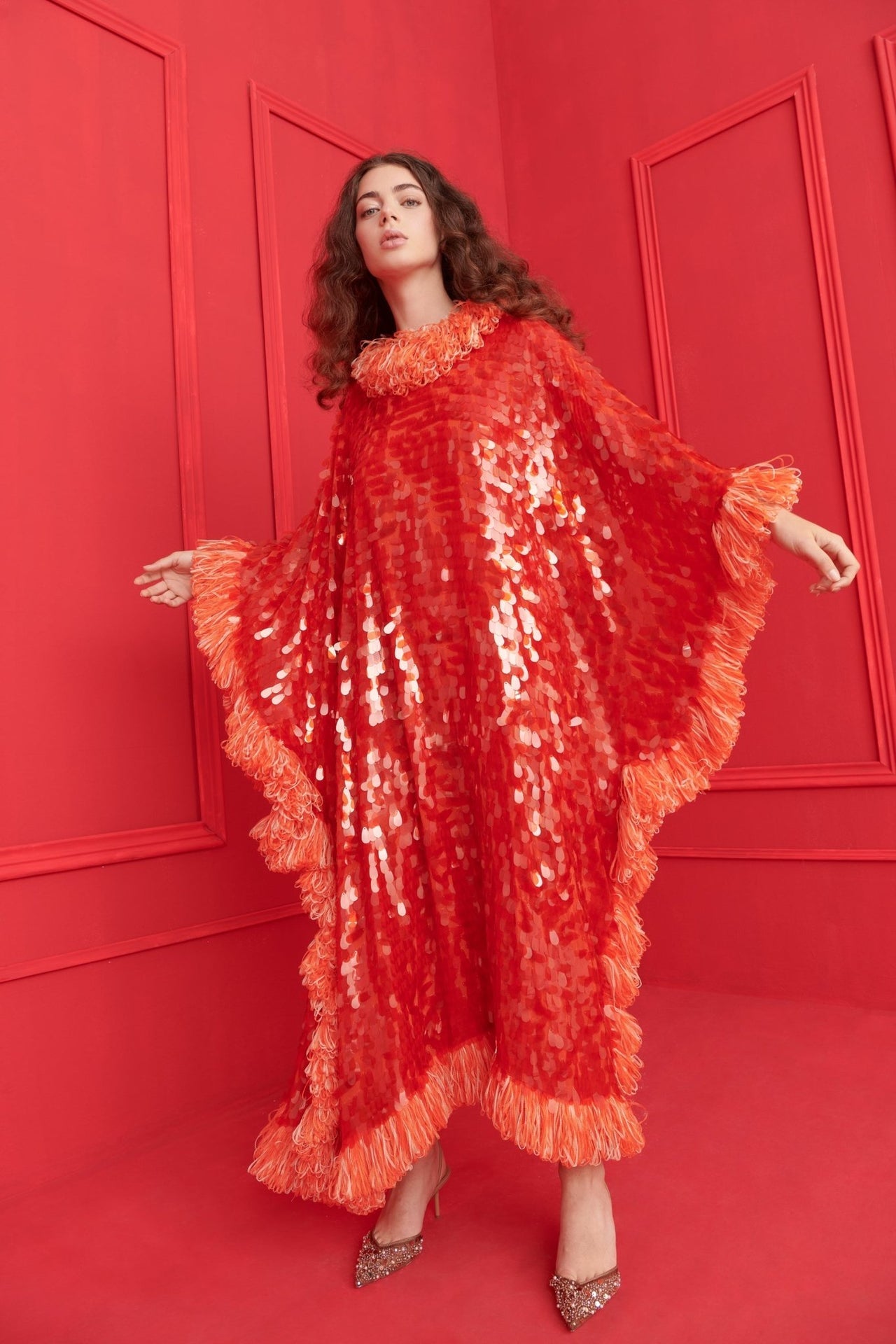 celia b red jade dress Jade Short Vichy Multi CELIA B